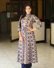 Actress Mouryani At Law Love And War Movie Success Celebrations Photos