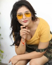Actress Priyanka Jawalkar At Taxiwala Press Meet Photos