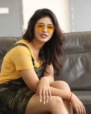 Actress Priyanka Jawalkar At Taxiwala Press Meet Photos