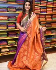 Actress Priyanka Jawalkar Inaugurated Kanchipuram Grt Silks At Dilsukhnagar Photos
