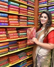 Actress Priyanka Jawalkar Inaugurated Kanchipuram Grt Silks At Dilsukhnagar Photos
