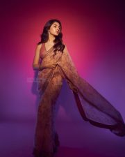 Alluring Actress Krithi Shetty in a Pink Sequined Saree With Deep V Blouse Photos 04 Alluring Actress Krithi Shetty in a Pink Sequined Saree With Deep V Blouse Photos 04