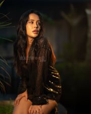 Dazzling Actress Raiza Wilson in a Black Sequined Sheer Blazer Photos 04 Dazzling Actress Raiza Wilson in a Black Sequined Sheer Blazer Photos 04