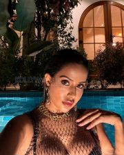 Fierce Cleavage Raiza Wilson in a Black Crystal Mesh Top Photos 01 Fierce Cleavage Raiza Wilson in a Black Crystal Mesh Top Photos 01