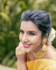 Gorgeous Priya Anand in a Yellow Saree Photos 03