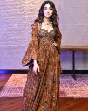 Heroine Krithi Shetty at Annagaru Vostaru Interview Photos 19