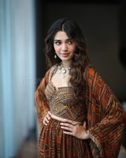 Heroine Krithi Shetty at Annagaru Vostaru Interview Photos 28