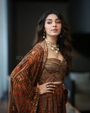 Heroine Krithi Shetty at Annagaru Vostaru Interview Photos 29