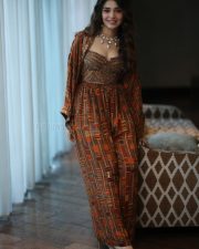 Heroine Krithi Shetty at Annagaru Vostaru Interview Photos 34