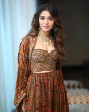 Heroine Krithi Shetty at Annagaru Vostaru Interview Photos 36