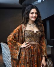 Heroine Krithi Shetty at Annagaru Vostaru Interview Photos 49