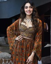 Heroine Krithi Shetty at Annagaru Vostaru Interview Photos 53