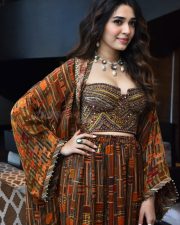 Heroine Krithi Shetty at Annagaru Vostaru Interview Photos 55