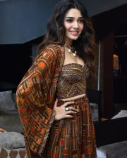 Heroine Krithi Shetty at Annagaru Vostaru Interview Photos 56