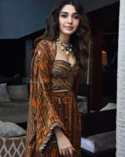 Heroine Krithi Shetty at Annagaru Vostaru Interview Photos 59