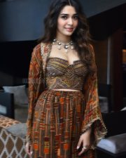 Heroine Krithi Shetty at Annagaru Vostaru Interview Photos 60