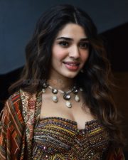 Heroine Krithi Shetty at Annagaru Vostaru Interview Photos 61