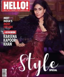 Kareena Kapoor Poses For Hello Magazine Photos