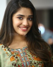 Krithi Shetty at Bangarraju Movie Interview Pictures 33