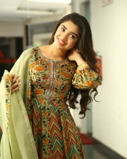 Krithi Shetty at Bangarraju Movie Interview Pictures 40