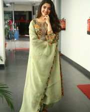 Krithi Shetty at Bangarraju Movie Interview Pictures 42