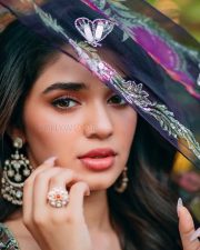 Mesmerizing Krithi Shetty in a Purple Co Ord Set For Holi Photos 03