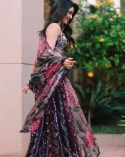 Mesmerizing Krithi Shetty in a Purple Co Ord Set For Holi Photos 04
