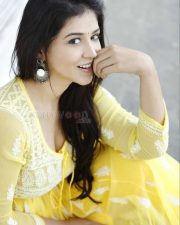 Priyanka Jawalkar Showing Off her Cleavage in a Yellow Salwar Photo 01