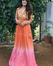 Salaga actress Sanjana Anand at Kiran Abbavaram New Movie Opening Photos 03