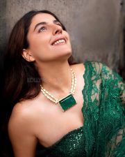 Sexy Isha Talwar in a Green Lace Saree with an One Shoulder Blouse Pictures 01 Sexy Isha Talwar in a Green Lace Saree with an One Shoulder Blouse Pictures 01