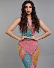 Stunning Krithi Shetty in a Colourful Mermaid Dress Pictures 04