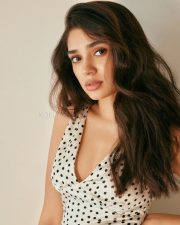 Telugu Beauty Krithi Shetty in a Polka Dotted Dress Pictures 06