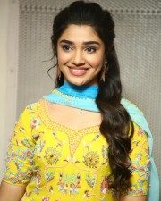 Tollywood Actress Krithi Shetty at Bangarraju Movie Musical Night Pictures 03