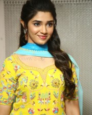 Tollywood Actress Krithi Shetty at Bangarraju Movie Musical Night Pictures 04