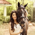 Priyanka Jawalkar 4 Tollywood Heroine Priyanka Jawalkar Latest Horse Photoshoot Pics