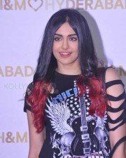 Actress Adah Sharma At H M Hyderabad Photos