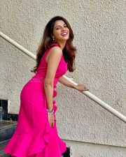 Actress Kaashima Rafi Pink Dress Photoshoot Pictures
