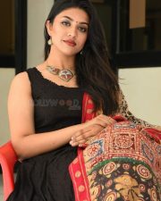 Actress Malavika Satheesan at Bommala Koluvu Movie Trailer Launch Pictures