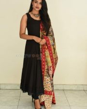 Actress Malavika Satheesan at Bommala Koluvu Movie Trailer Launch Pictures