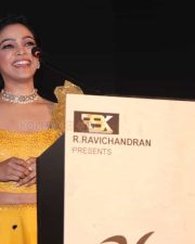 Actress Nithya Shetty At Aghavan Audio And Trailer Launch Stills