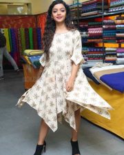 Actress Nitya Shetty At Ikat Art Mela In Secundrabad Photos
