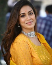 Actress Nivetha Pethuraj at Das Ka Dhamka Movie Opening Photos 05