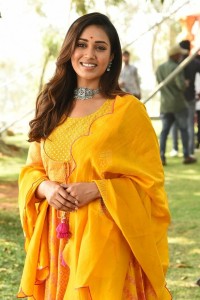Actress Nivetha Pethuraj at Das Ka Dhamka Movie Opening Photos 16