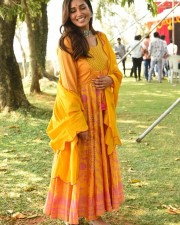 Actress Nivetha Pethuraj at Das Ka Dhamka Movie Opening Photos 18