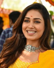 Actress Nivetha Pethuraj at Das Ka Dhamka Movie Opening Photos 33