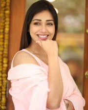 Actress Nivetha Pethuraj at Dhamki Interview Pictures 03