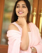 Actress Nivetha Pethuraj at Dhamki Interview Pictures 05