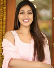 Actress Nivetha Pethuraj at Dhamki Interview Pictures 06