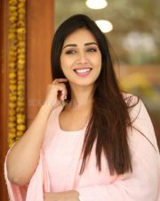 Actress Nivetha Pethuraj at Dhamki Interview Pictures 08