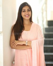 Actress Nivetha Pethuraj at Dhamki Interview Pictures 11